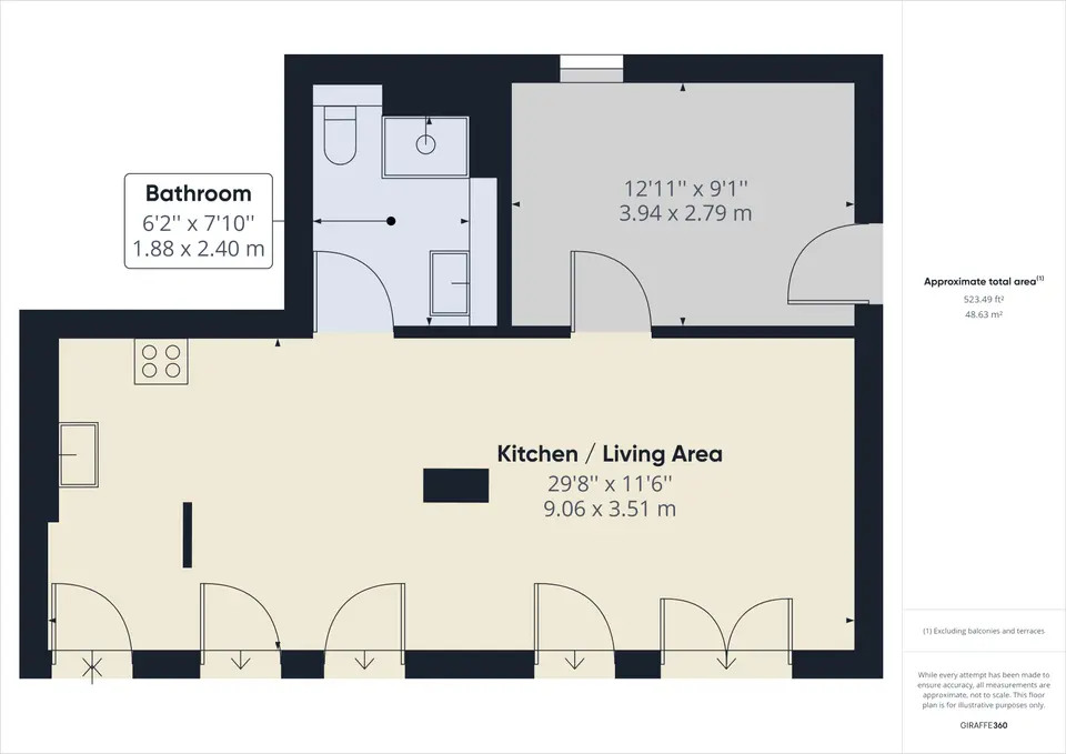 2 Zimmer Wohnung mit 53 m² in Berlin – Bild 7
