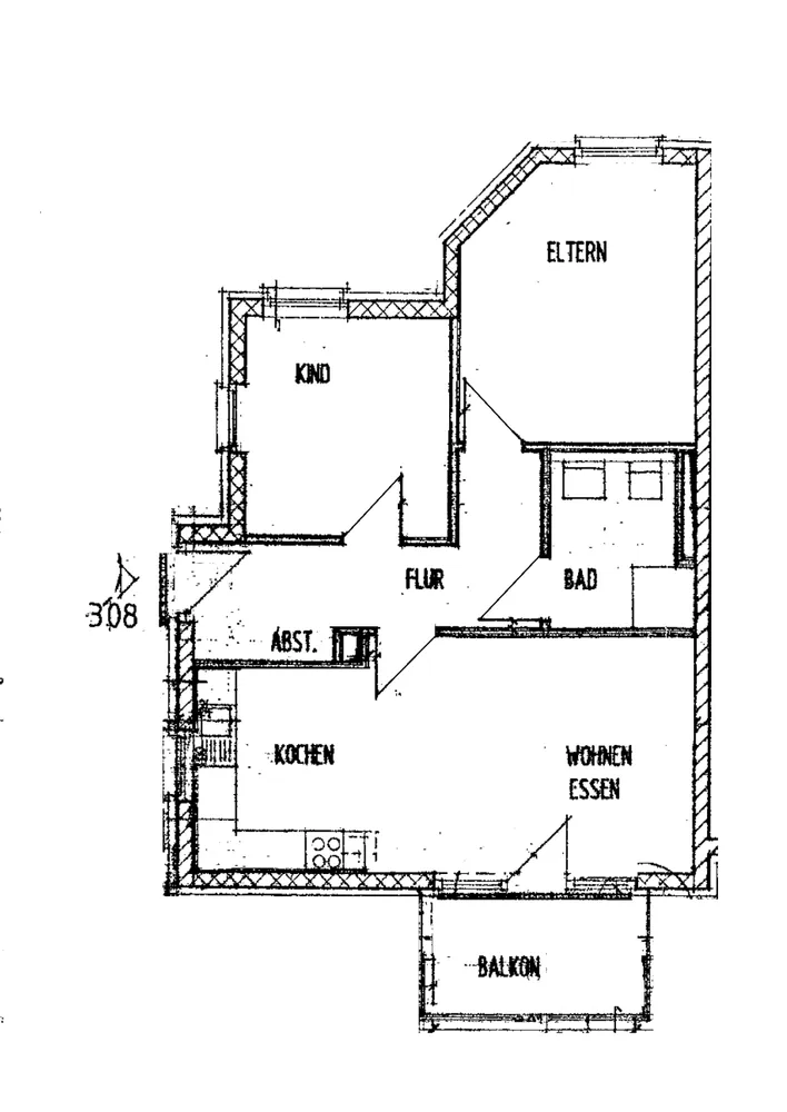 3 Zimmer Wohnung mit 63 m² in Essen – Bild 11