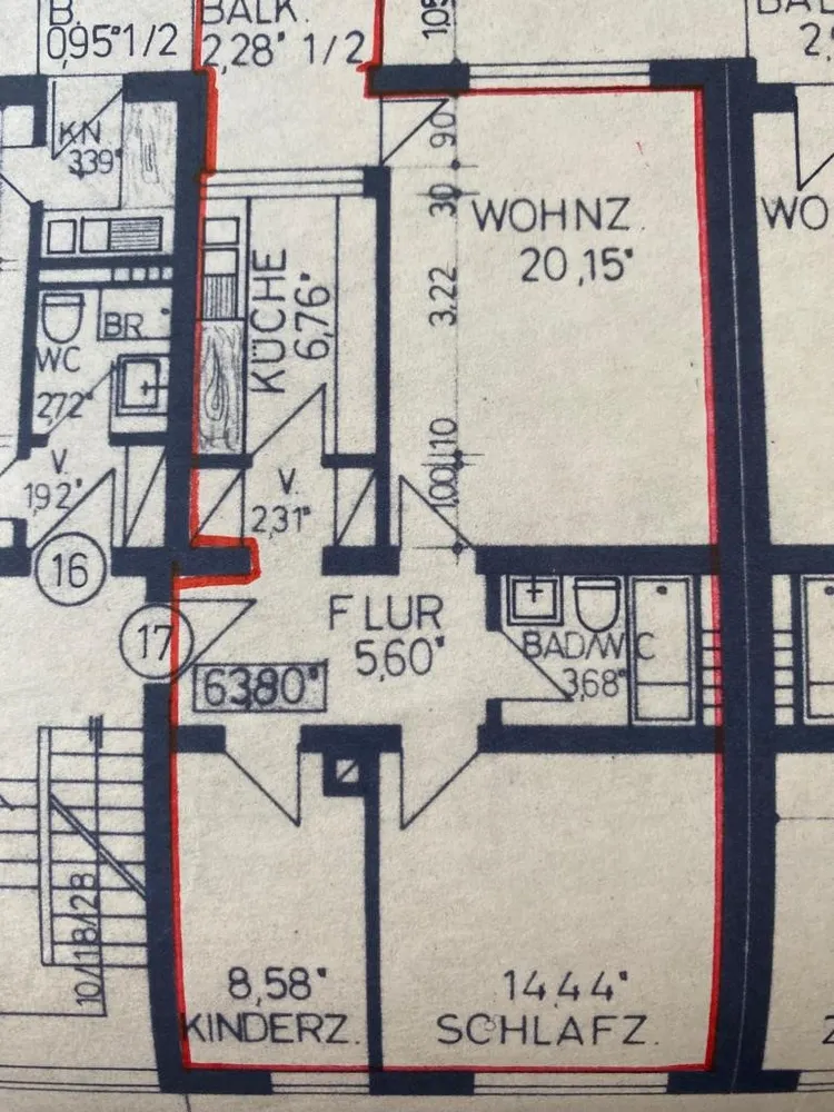 2 Zimmer Wohnung mit 63 m² in München – Bild 2