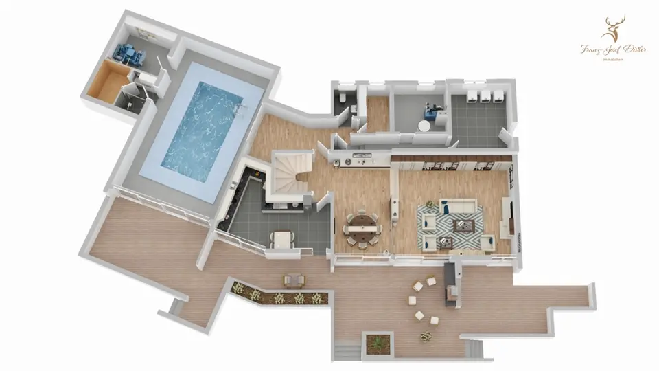 7 Zimmer Haus mit 364 m² in Würzburg – Bild 3