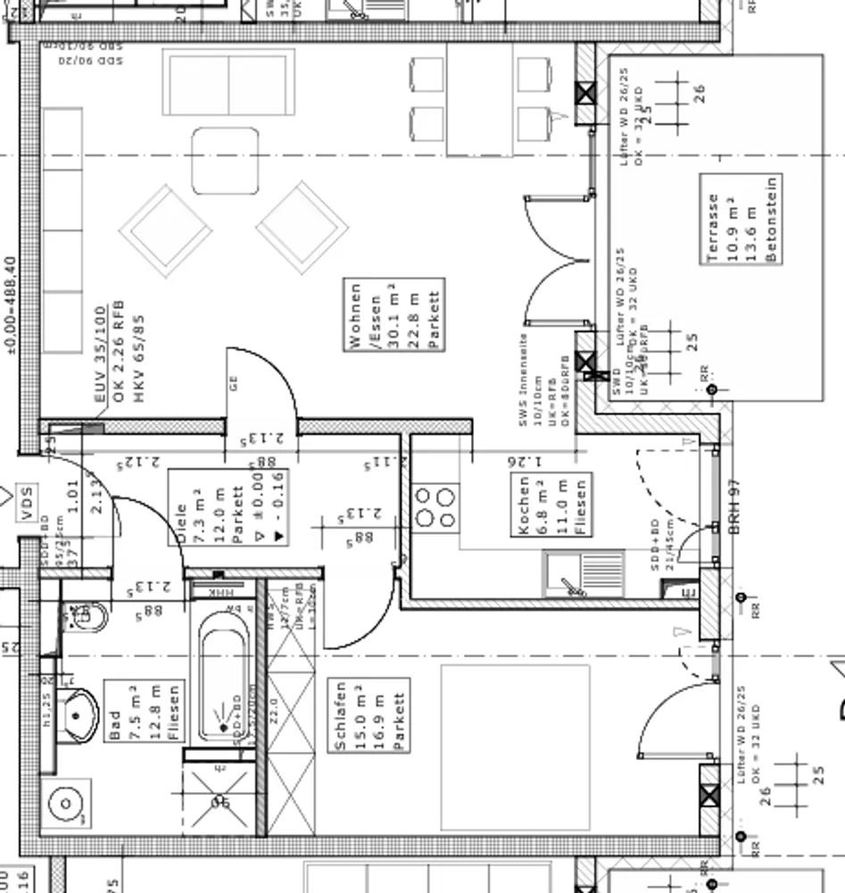 2 Zimmer Wohnung mit 71 m² in Augsburg – Bild 9