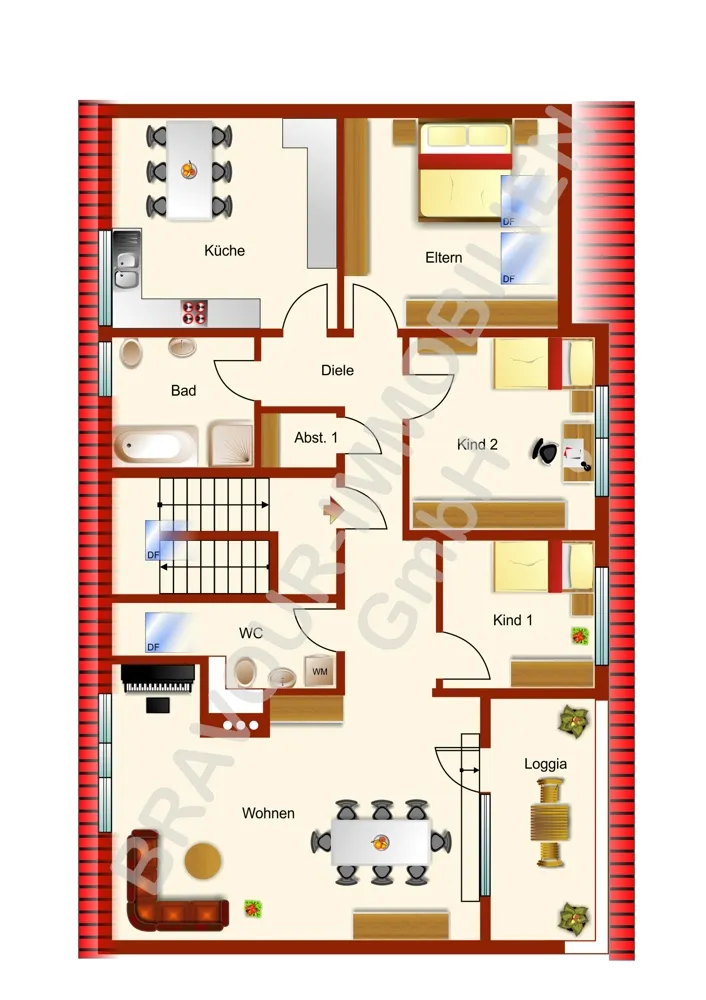 4 Zimmer Wohnung mit 115 m² in Köln – Bild 5