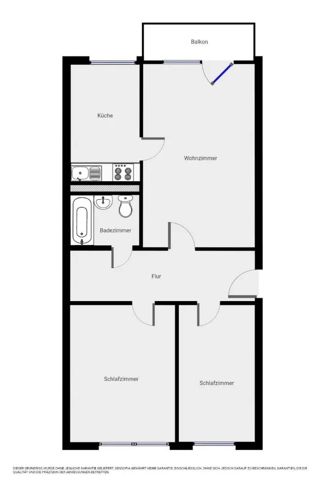 3 Zimmer Wohnung mit 69 m² in Leipzig – Bild 4