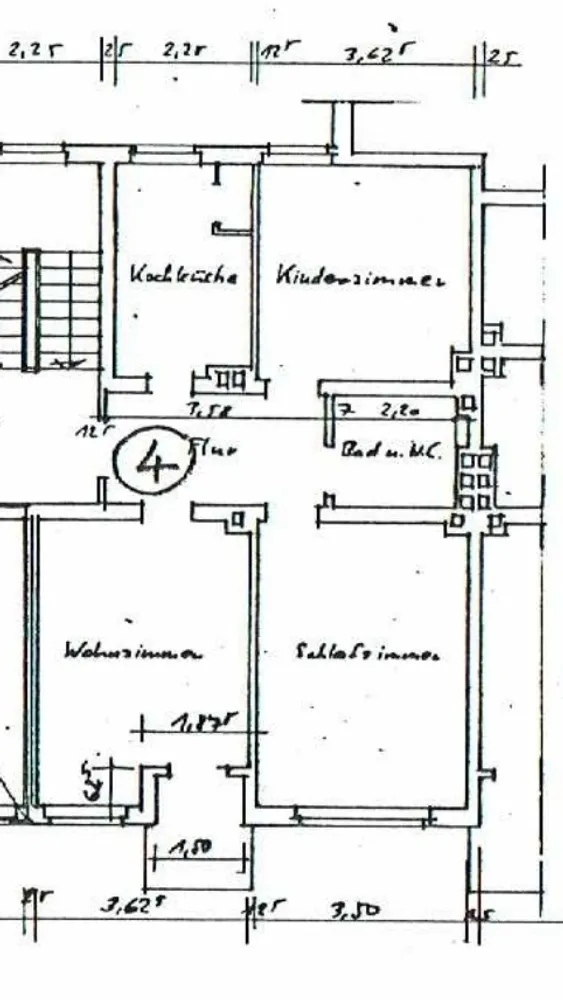 4 Zimmer Wohnung mit 62 m² in Dortmund – Bild 2