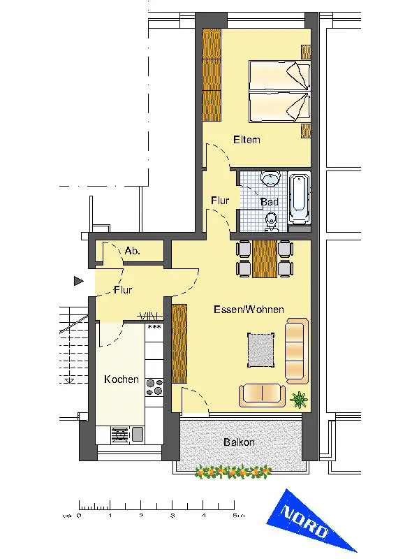 2 Zimmer Wohnung mit 64 m² in Dorsten – Bild 5