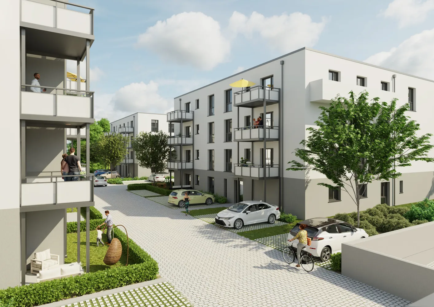 3 Zimmer Wohnung mit 76 m² in Bernau bei Berlin – Bild 1