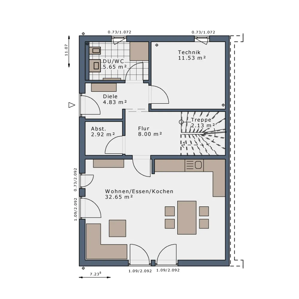 4 Zimmer Haus mit 134 m² in Hamburg – Bild 3
