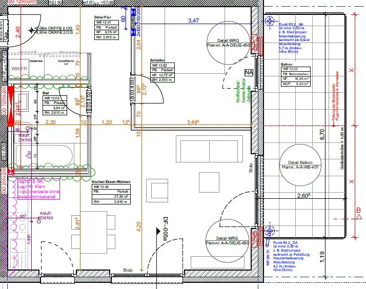2 Zimmer Wohnung mit 64 m² in Trier – Bild 8