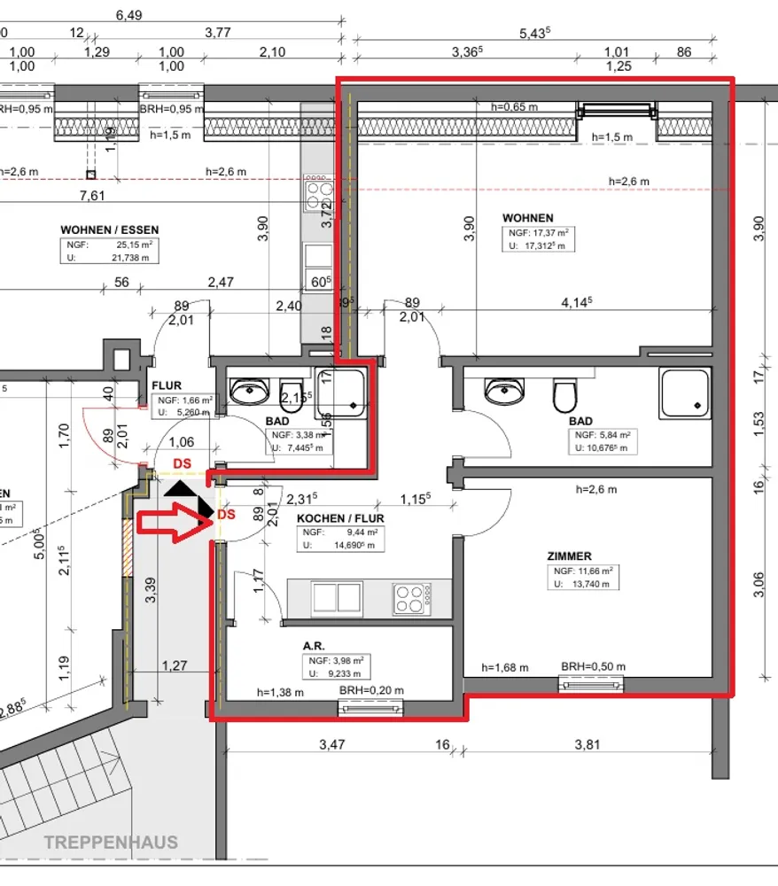 2 Zimmer Wohnung mit 48 m² in Duisburg – Bild 9