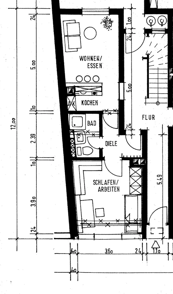 1 Zimmer Wohnung mit 33 m² in Duisburg – Bild 4