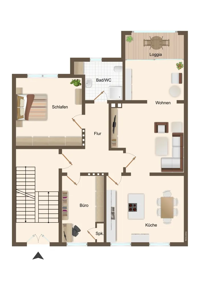 3 Zimmer Wohnung mit 104 m² in Bielefeld – Bild 12