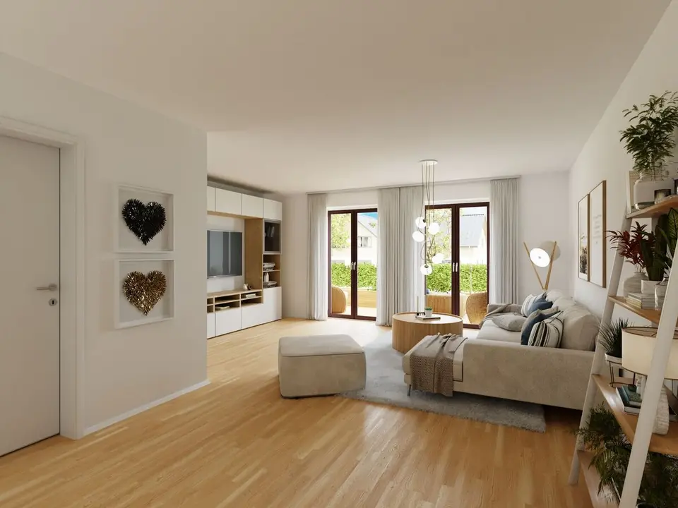 3 Zimmer Wohnung mit 105 m² in Weilheim in Oberbayern – Bild 1