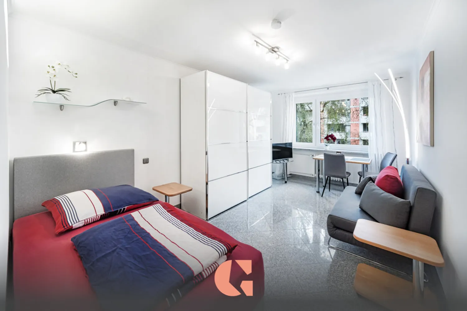 1 Zimmer Wohnung mit 26 m² in München – Bild 1