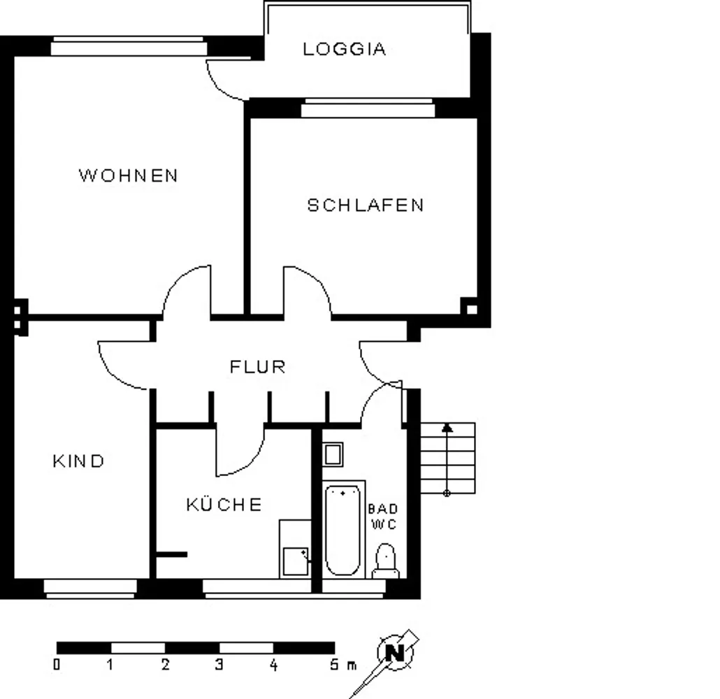 3 Zimmer Wohnung mit 69 m² in Osnabrück – Bild 2
