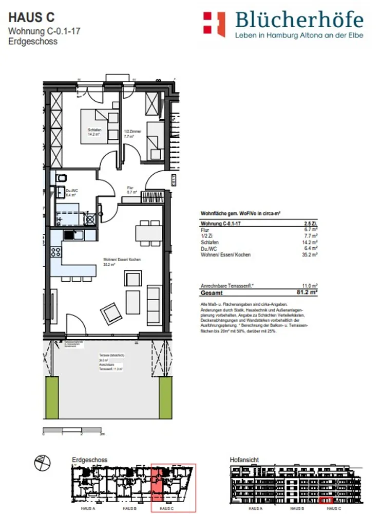 3 Zimmer Wohnung mit 81 m² in Hamburg – Bild 5