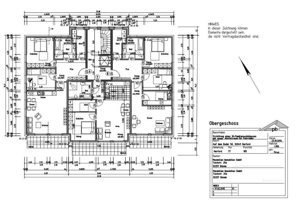 3 Zimmer Wohnung mit 96 m² in Herford – Bild 5