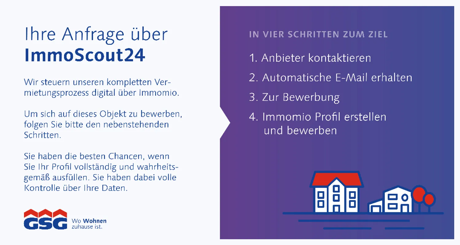 1 Zimmer Wohnung mit 23 m² in Oldenburg – Bild 2