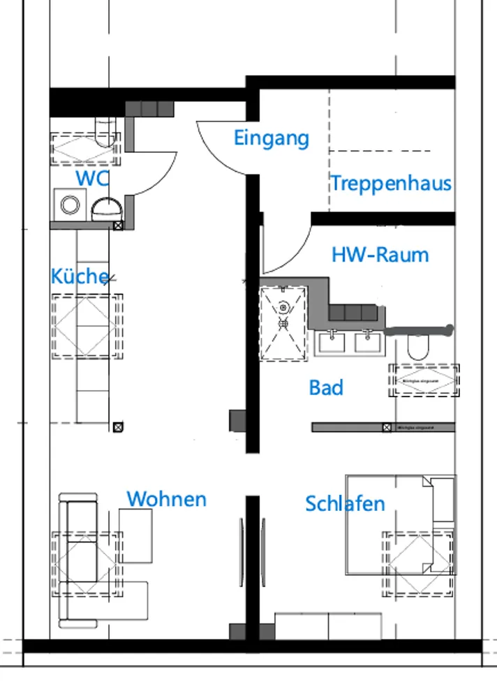 2 Zimmer Wohnung mit 70 m² in Essen – Bild 11