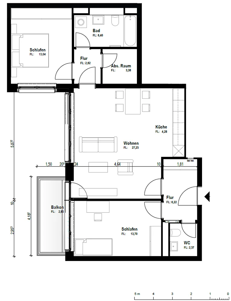 3 Zimmer Wohnung mit 82 m² in Berlin – Bild 9