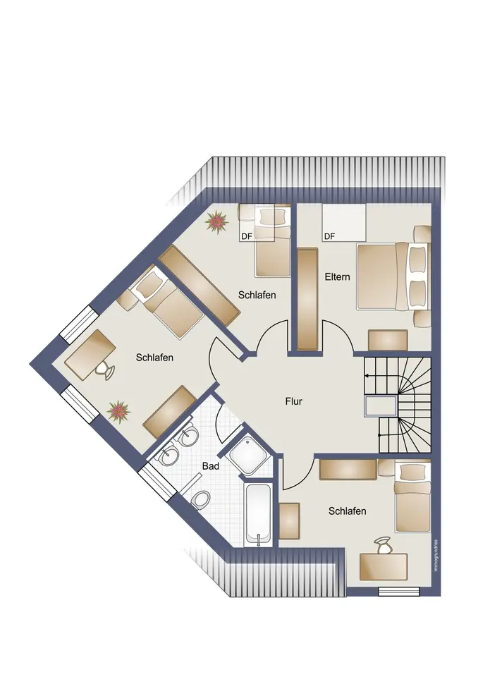 5 Zimmer Haus mit 130 m² in Rheine – Bild 4