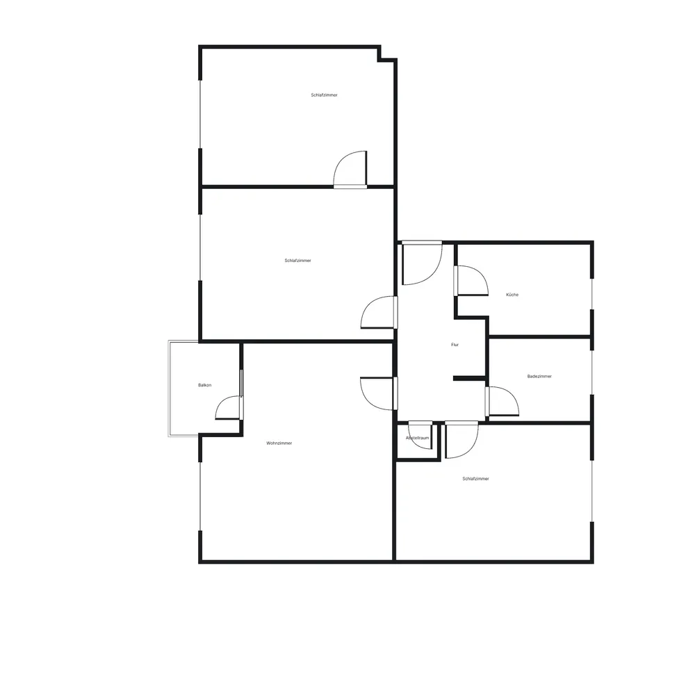 4 room apartment with 85 m² in Brunswick – Photo 2