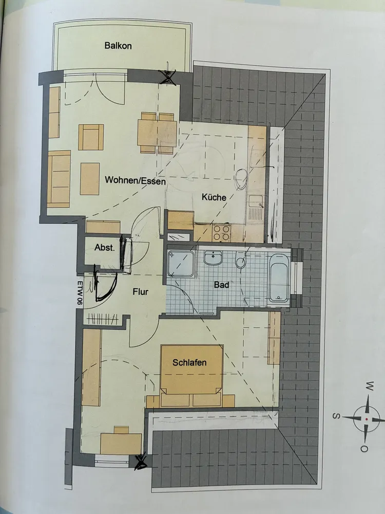 2 Zimmer Wohnung mit 58 m² in München – Bild 4