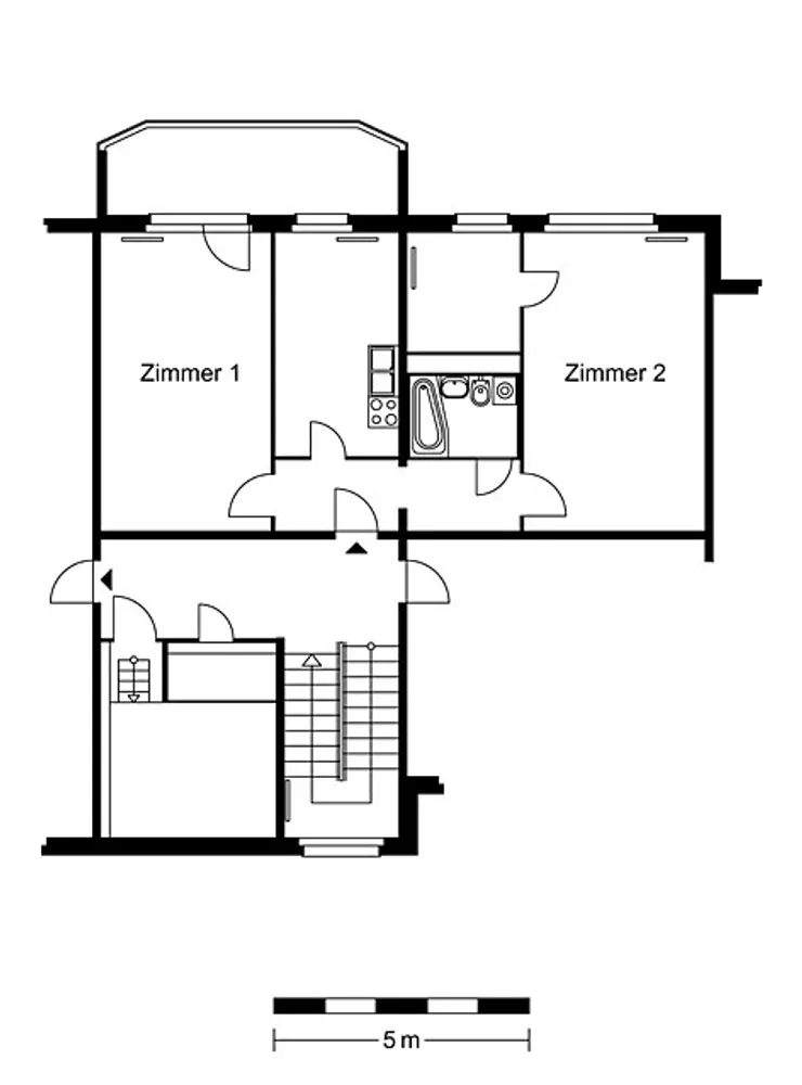 2 room apartment with 70 m² in Berlin – Photo 5
