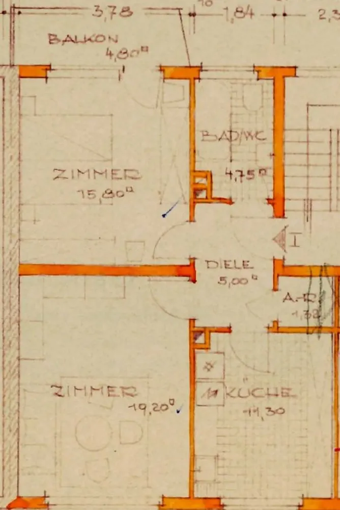 2 Zimmer Wohnung mit 57 m² in Mannheim – Bild 8