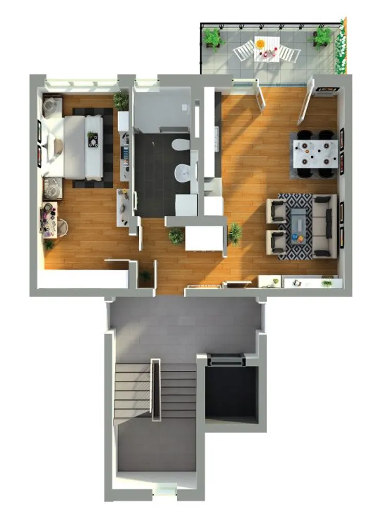 2 Zimmer Wohnung mit 57 m² in Braunschweig – Bild 4