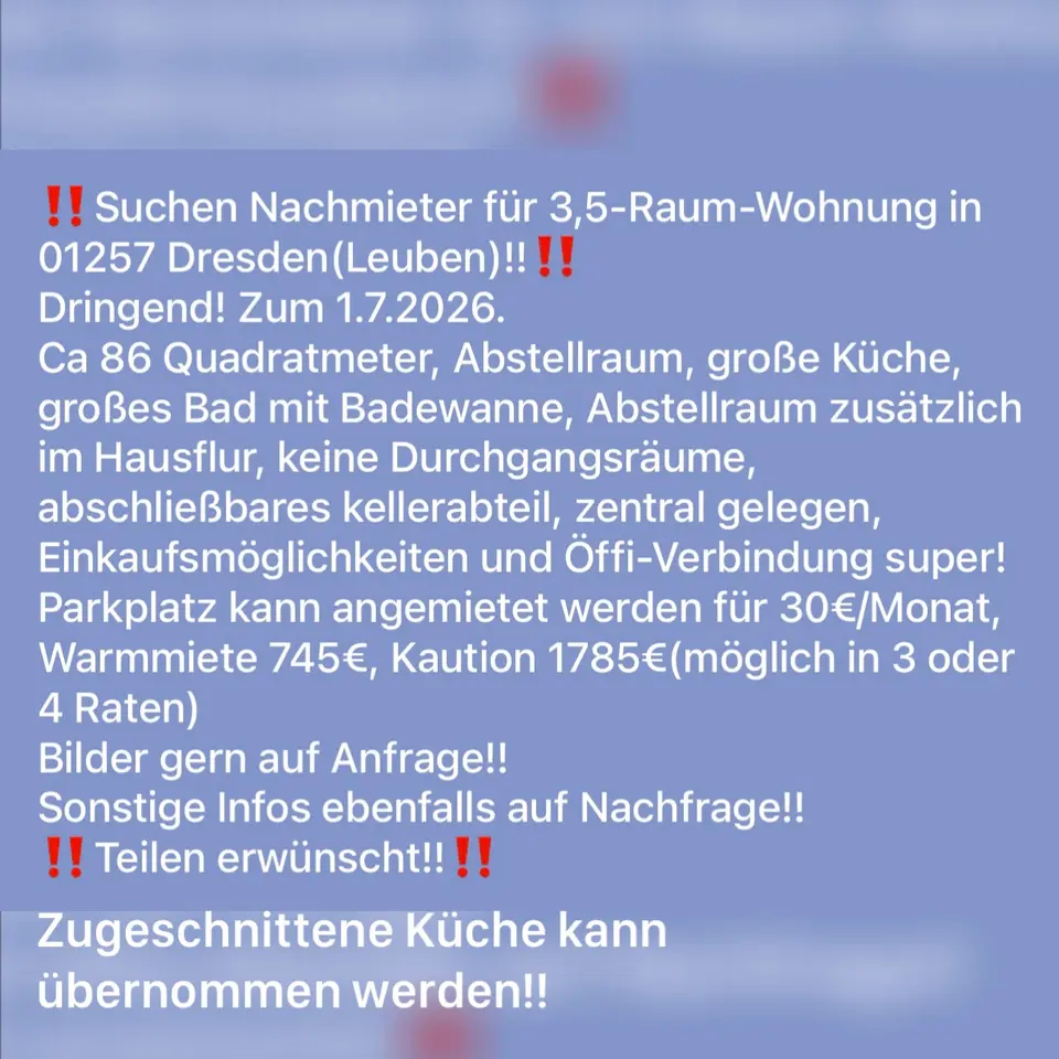 5 Zimmer Wohnung mit 84 m² in Radebeul – Bild 8