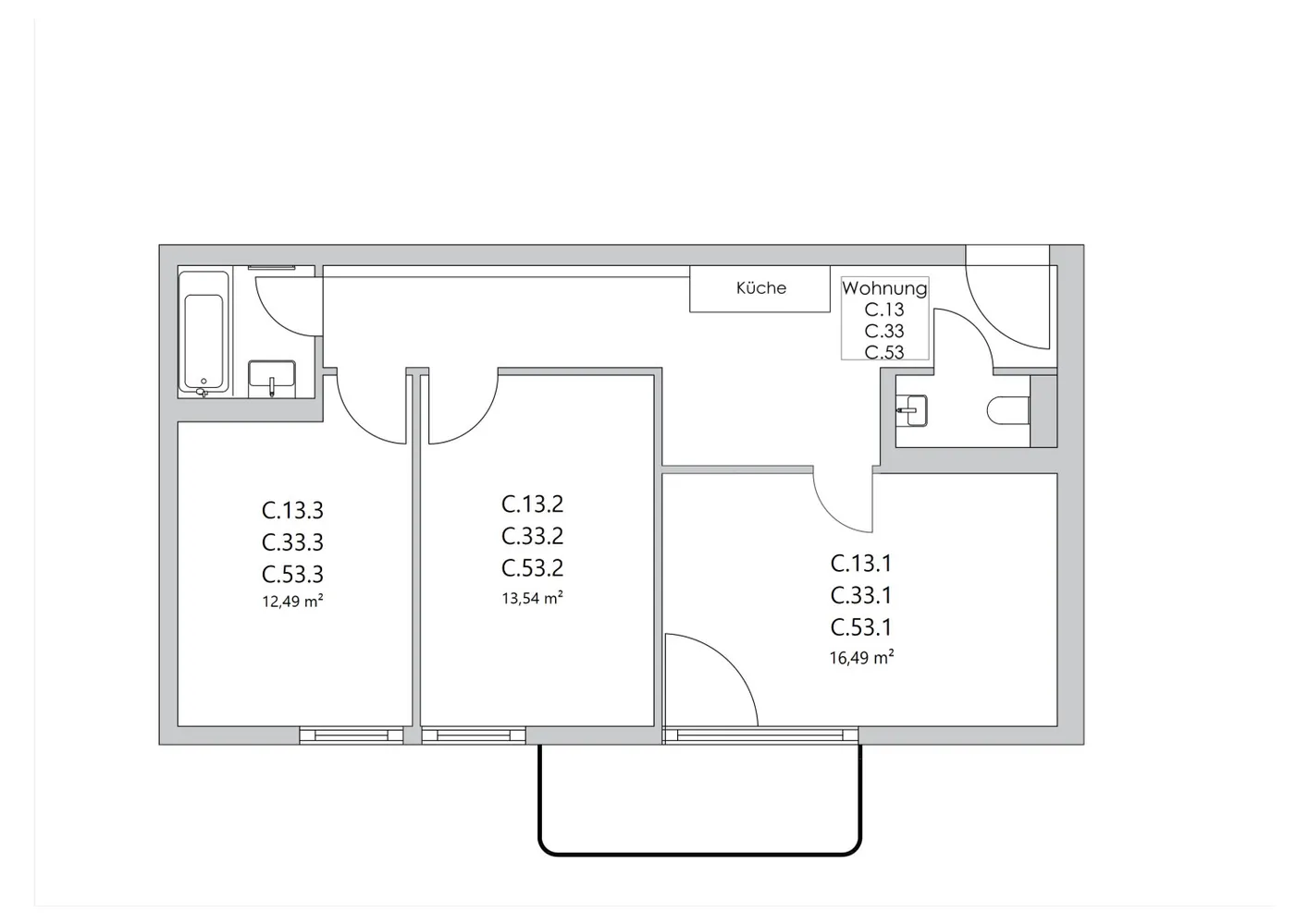 Shared room with 16 m² in Berlin – Photo 2