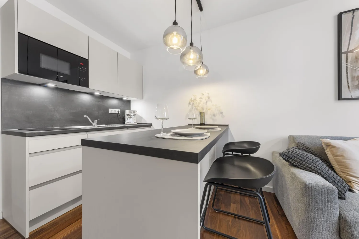 1 room apartment with 19 m² in Munich – Photo 6