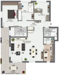 2 Zimmer Wohnung mit 52 m² in Darmstadt – Bild 7