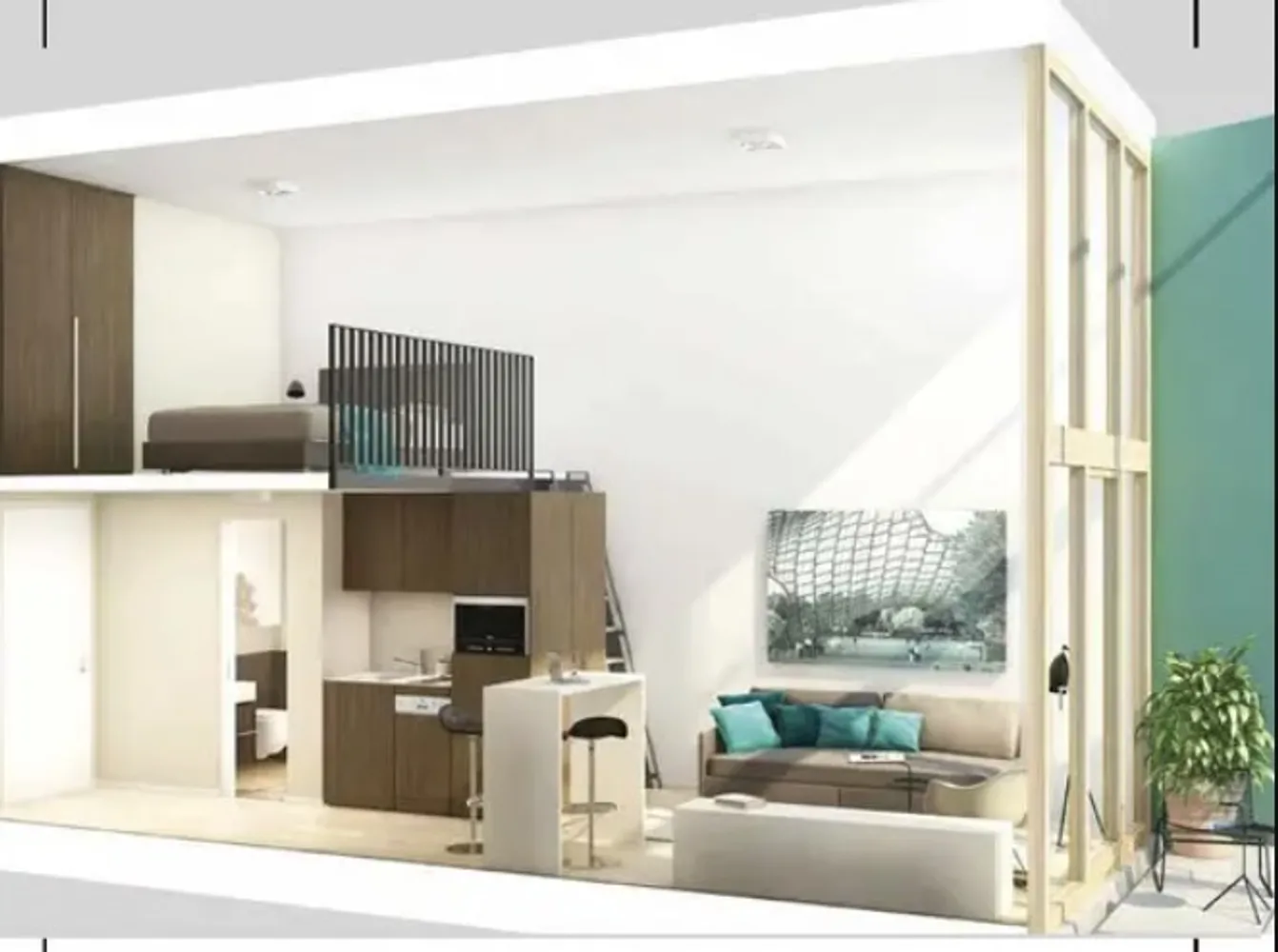 2 Zimmer Wohnung mit 36 m² in München – Bild 6
