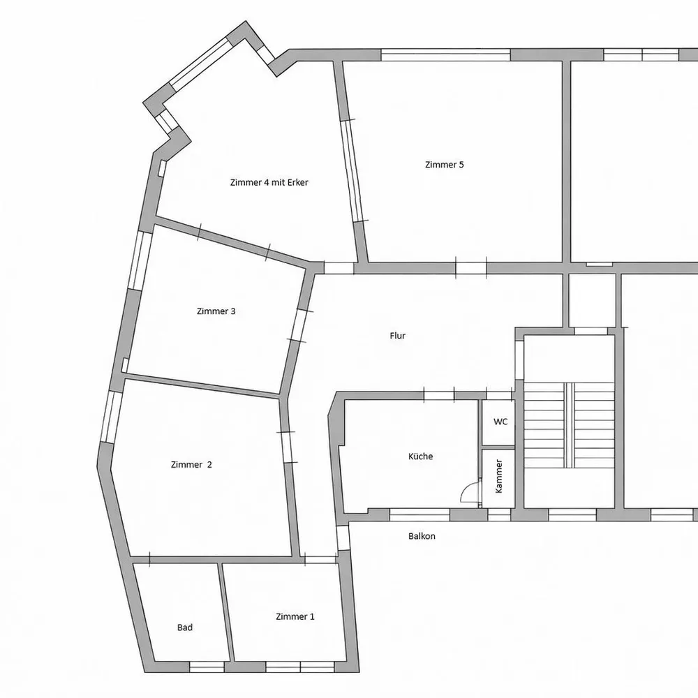 5 Zimmer Wohnung mit 129 m² in Hamburg – Bild 12