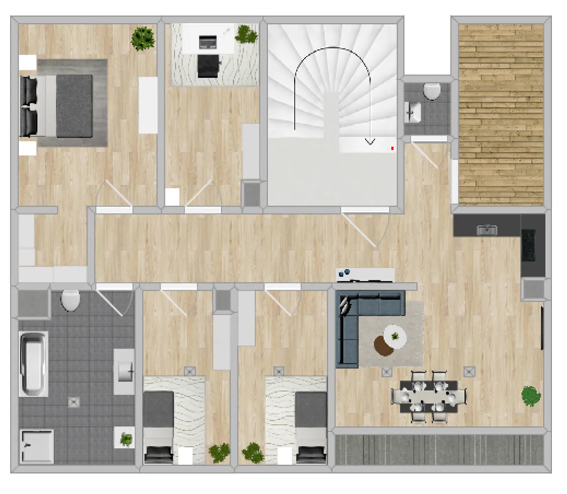 5 Zimmer Wohnung mit 125 m² in Plauen – Bild 1