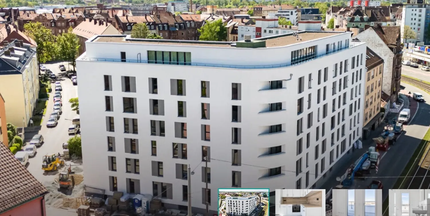 2 Zimmer Wohnung mit 50 m² in Nürnberg – Bild 1