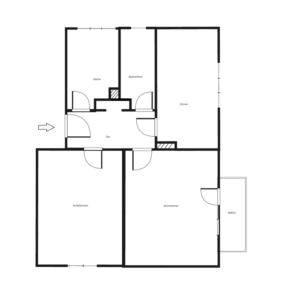 3 room apartment with 64 m² in Berlin – Photo 5
