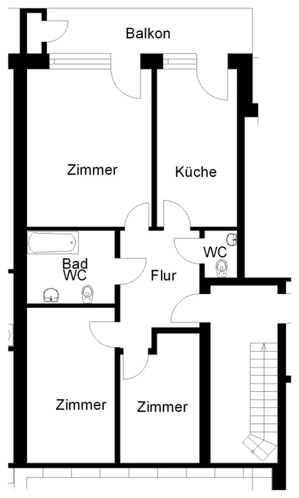 3 Zimmer Wohnung mit 79 m² in Osnabrück – Bild 5
