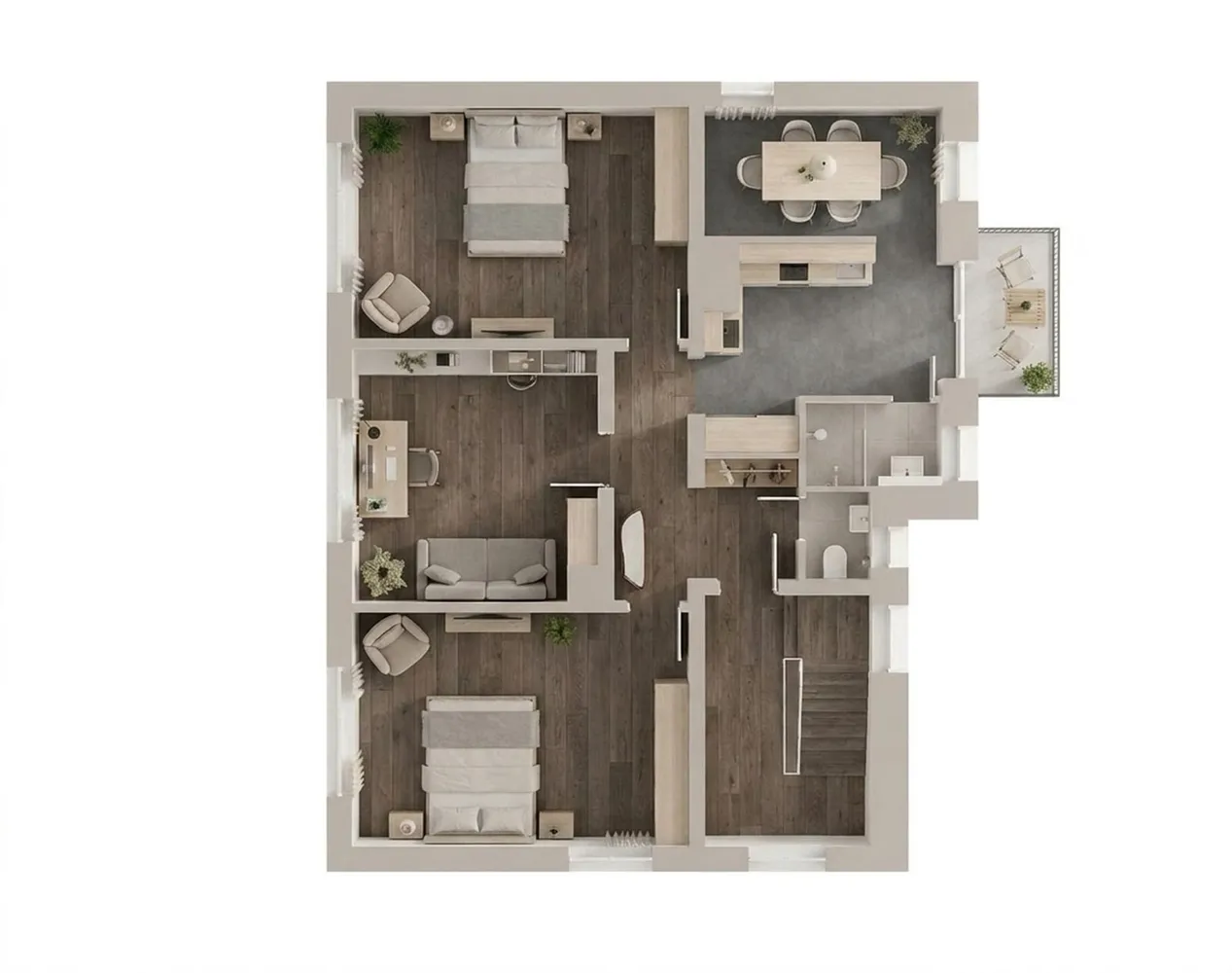 4 Zimmer Wohnung mit 80 m² in Stuttgart – Bild 7