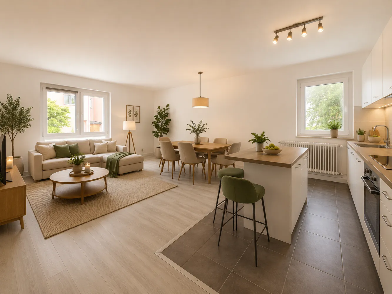 3 Zimmer Wohnung mit 59 m² in Minden – Bild 1