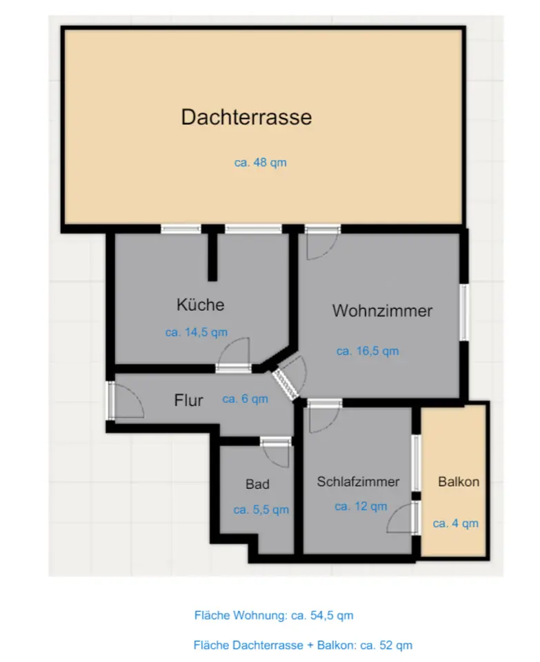 Shared room with 55 m² in Kempten – Photo 8