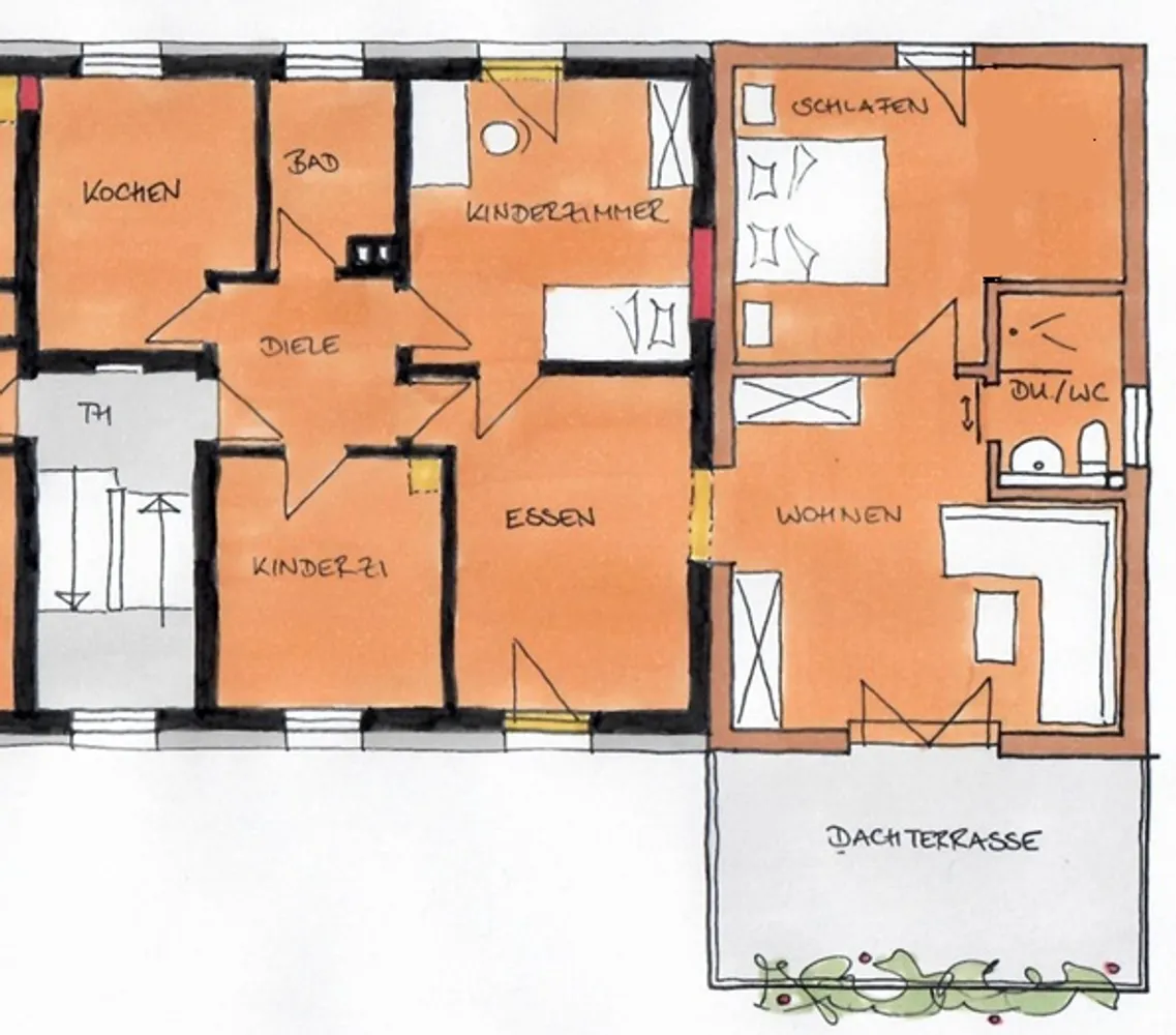 5 Zimmer Wohnung mit 126 m² in Bühl – Bild 1