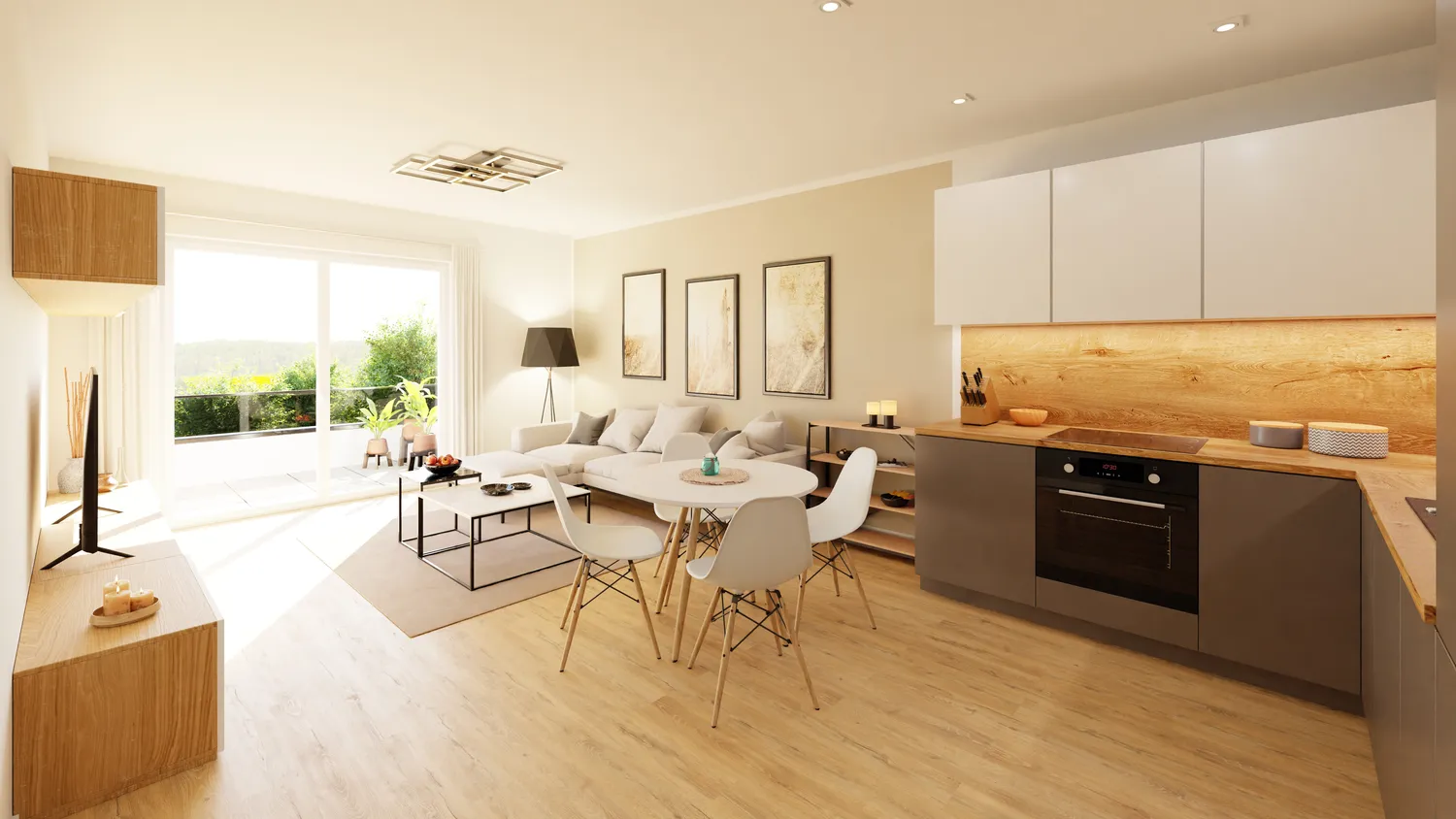 2 Zimmer Wohnung mit 61 m² in Augsburg – Bild 2
