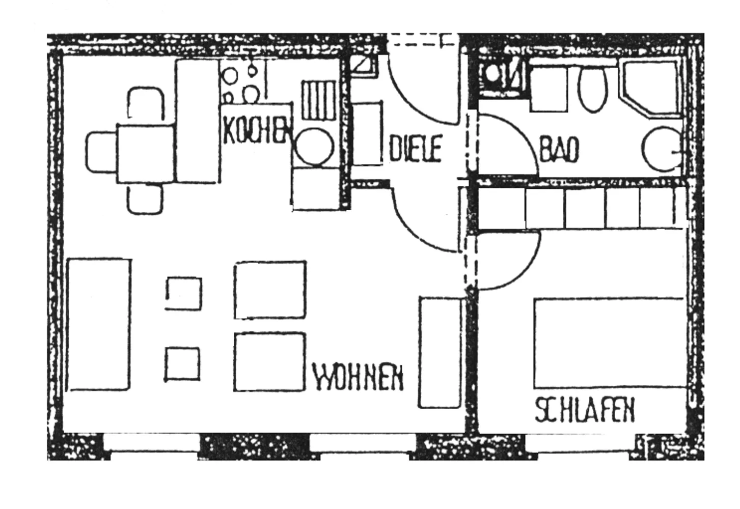 2 Zimmer Wohnung mit 37 m² in Plauen – Bild 9