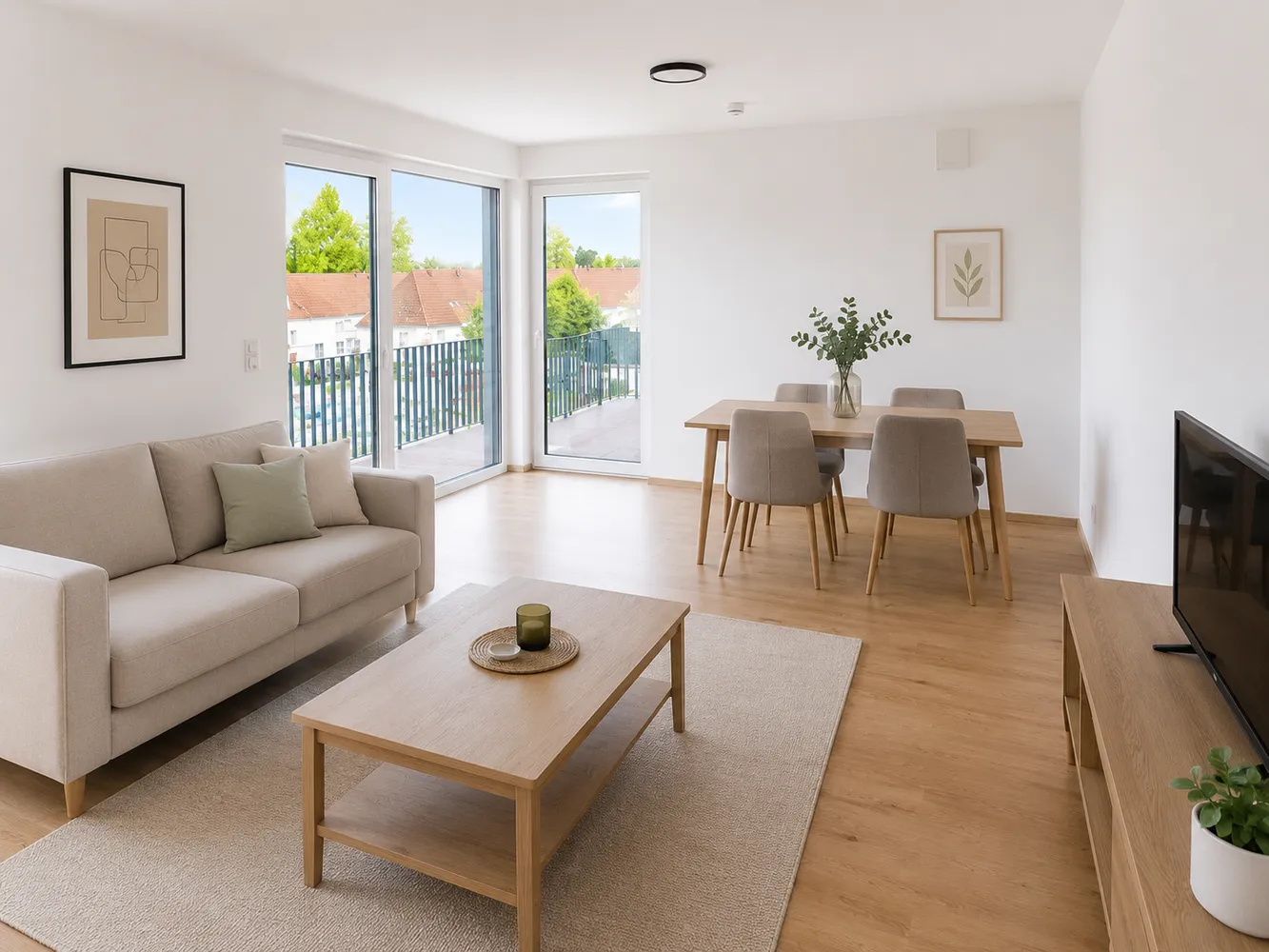 3 Zimmer Wohnung mit 71 m² in Oranienburg – Bild 1