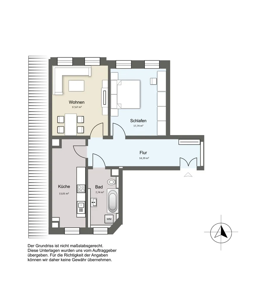 2 Zimmer Wohnung mit 71 m² in Leipzig – Bild 11