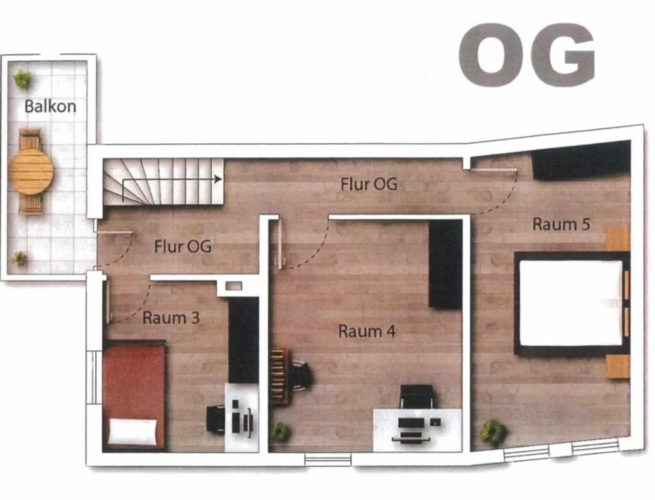 5 Zimmer Haus mit 88 m² in Bensheim – Bild 5