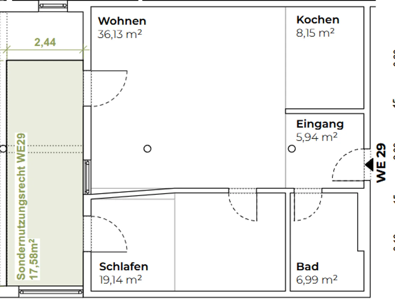 2 Zimmer Wohnung mit 76 m² in Halle (Saale) – Bild 6