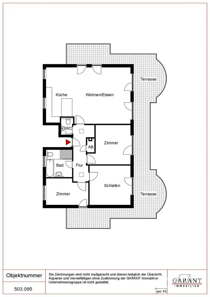4 Zimmer Wohnung mit 133 m² in Karlsruhe – Bild 4